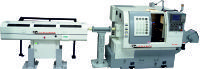 TORNO CNC CON ALIMENTADOR AUTOMATICO DE BARRAS